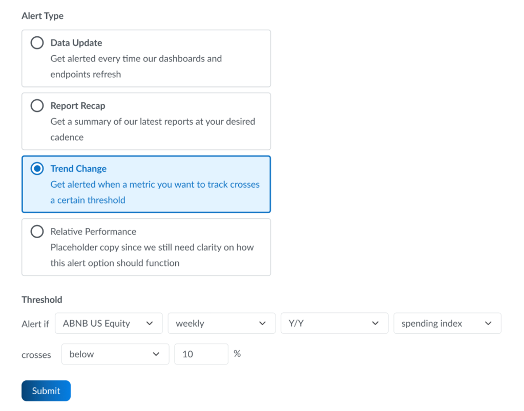 Set Smart Alerts